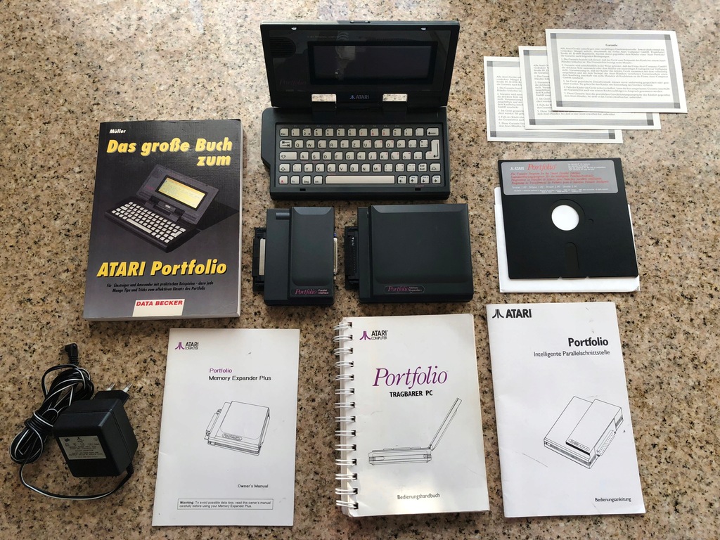 ATARI PORTFOLIO HPC-004 Interface HPC-101, HPC-104