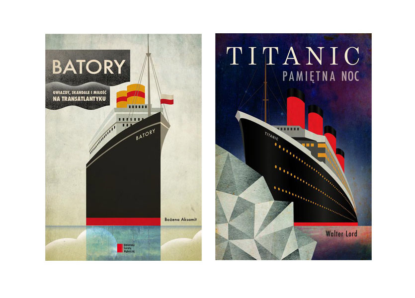 Batory Bożena Aksamit + Titanic Walter Lord Pakiet