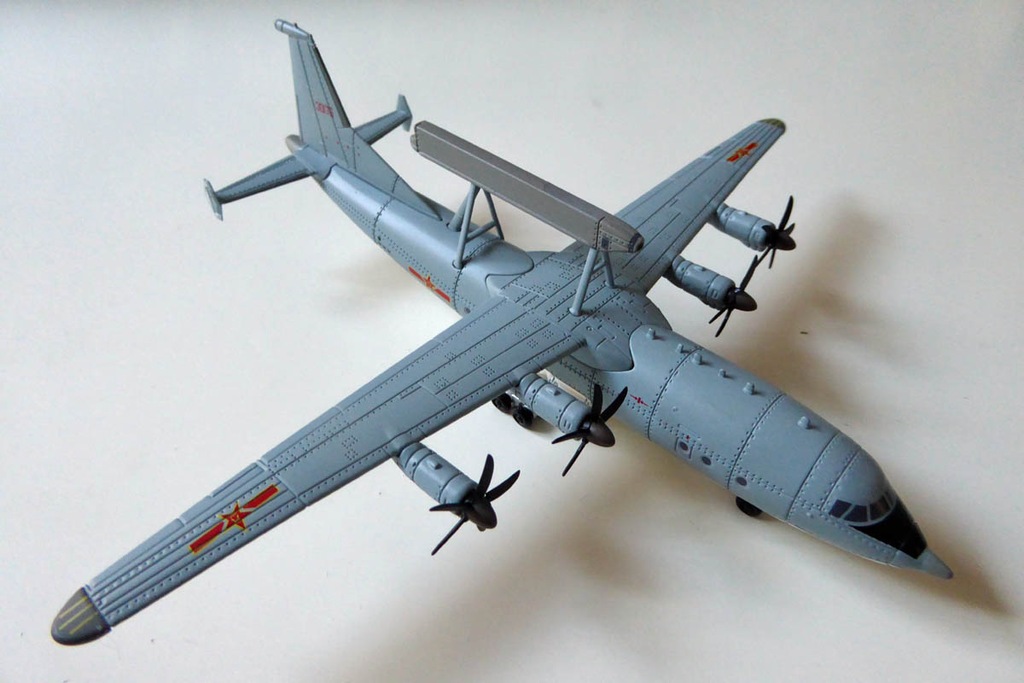 1:200 Air Force 1 Model Shaanxi Y-8/KJ200 chiński - 7123110614 ...