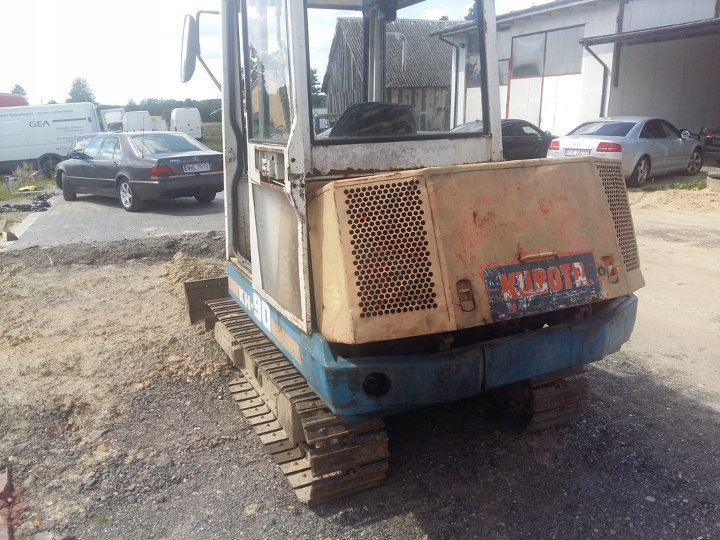 KUBOTA KH90 KH90 3.5T MINIKOPARKA GĄSIENNICOWA 7453209080