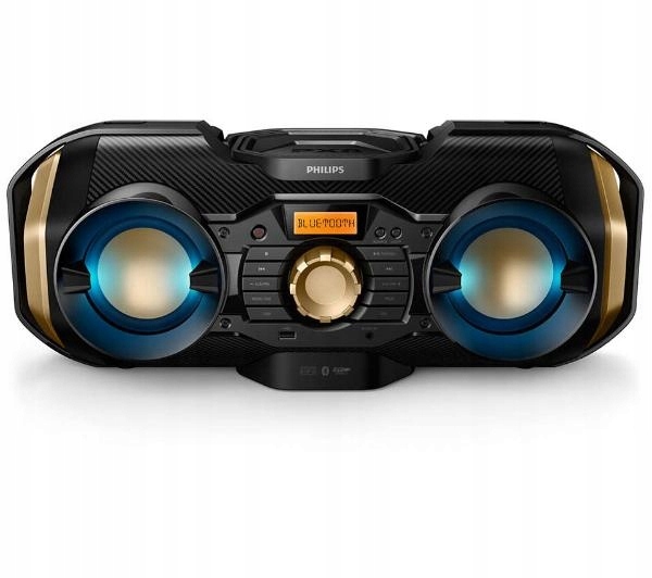 RADIOODTWARZACZ CD PHILIPS PX840T/12 MOC 50W BLACK