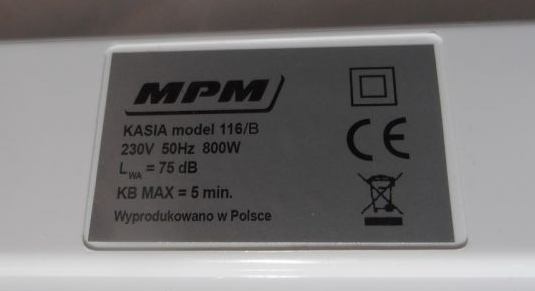 Robot kuchenny na części KASIA 116 / B okazja