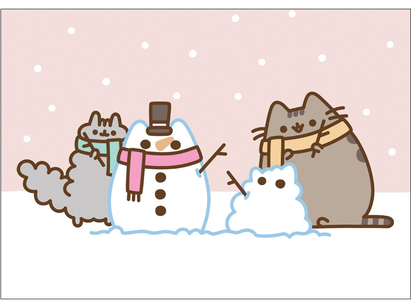 PODKŁADKA LAMINOWANA A3 PUSHEEN KOT BAJKA