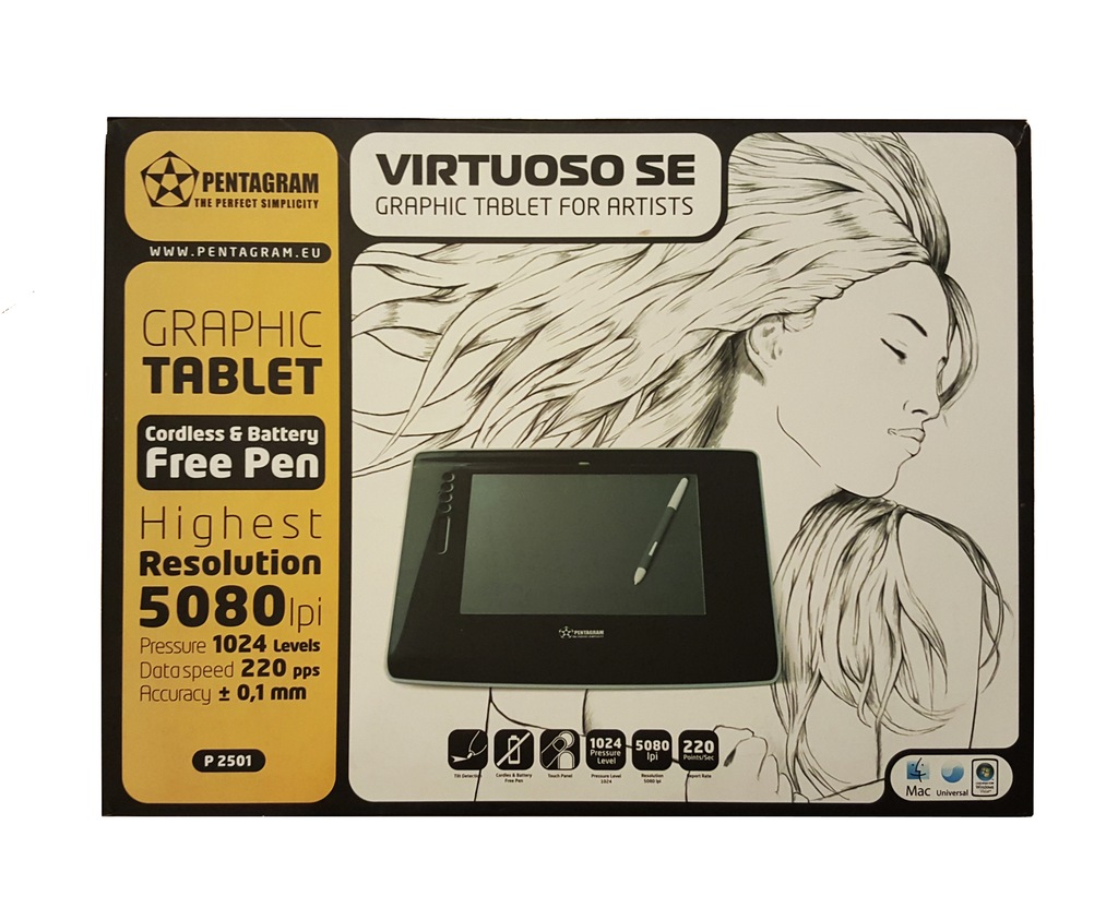 Tablet graficzny PENTAGRAM VIRTUOSO SE