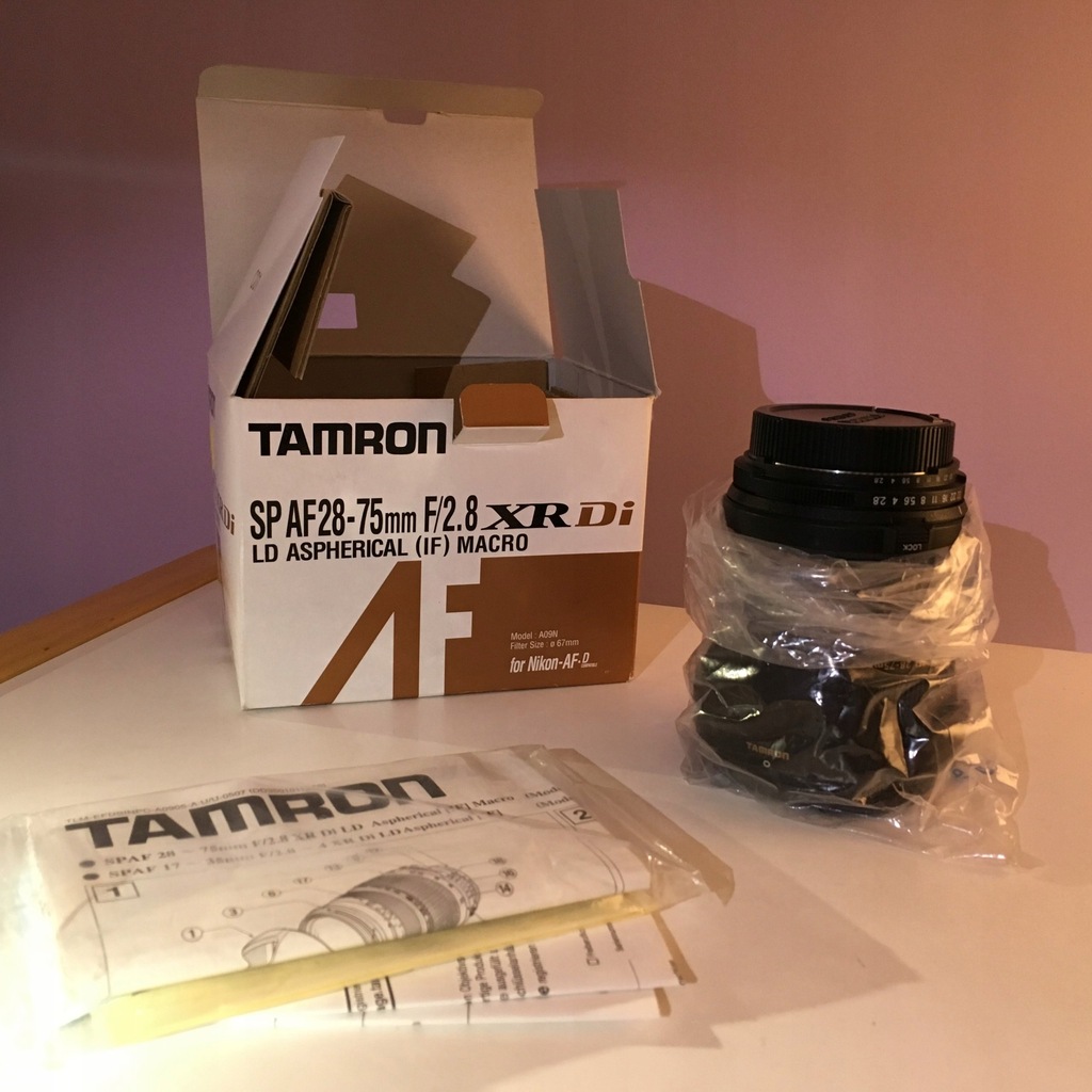 TAMRON SP AF28-75mmF/2.8 XRDi LD MACRO+FILTRGRATIS