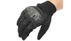 Military Combat Gloves mod. IV (Size XL) - Black [