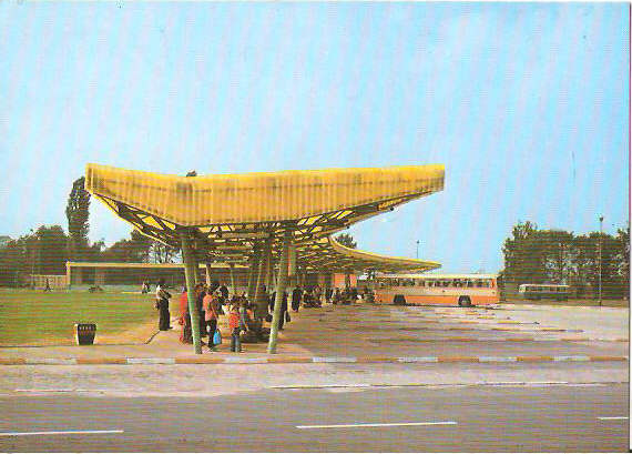 KĘPNO --- DWORZEC PKS --- AUTOBUS --- 1979