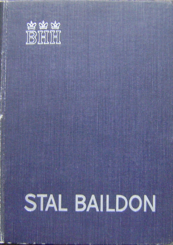 KATOWICE -HUTA POKÓJ -STAL BAILDON -KATALOG-1934