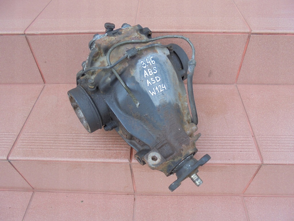Dyferencjał Most Mercedes 124 W124 3.46 ABS ASD