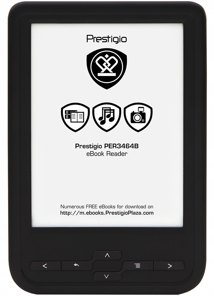 Czytnik Ebook Prestigio PER3464B Eink 6" 4GB 7775587602 oficjalne archiwum Allegro