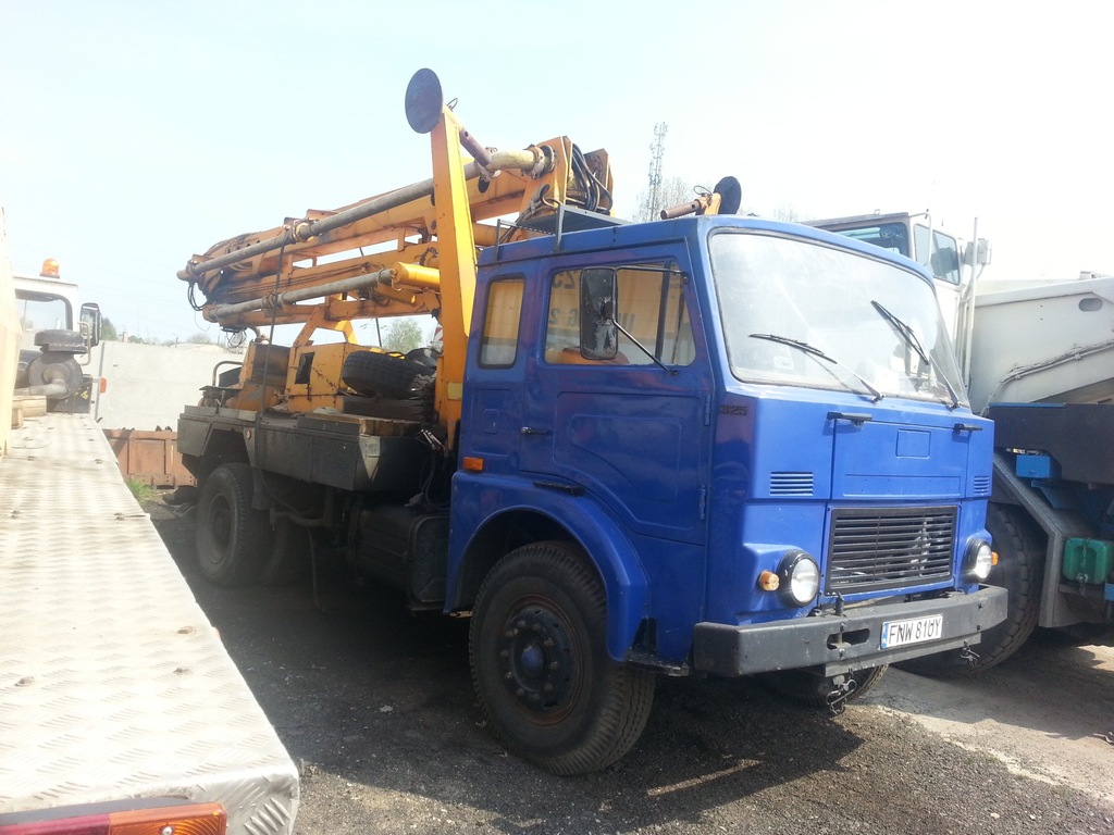 Pompa do betonu STETTER Jelcz 325