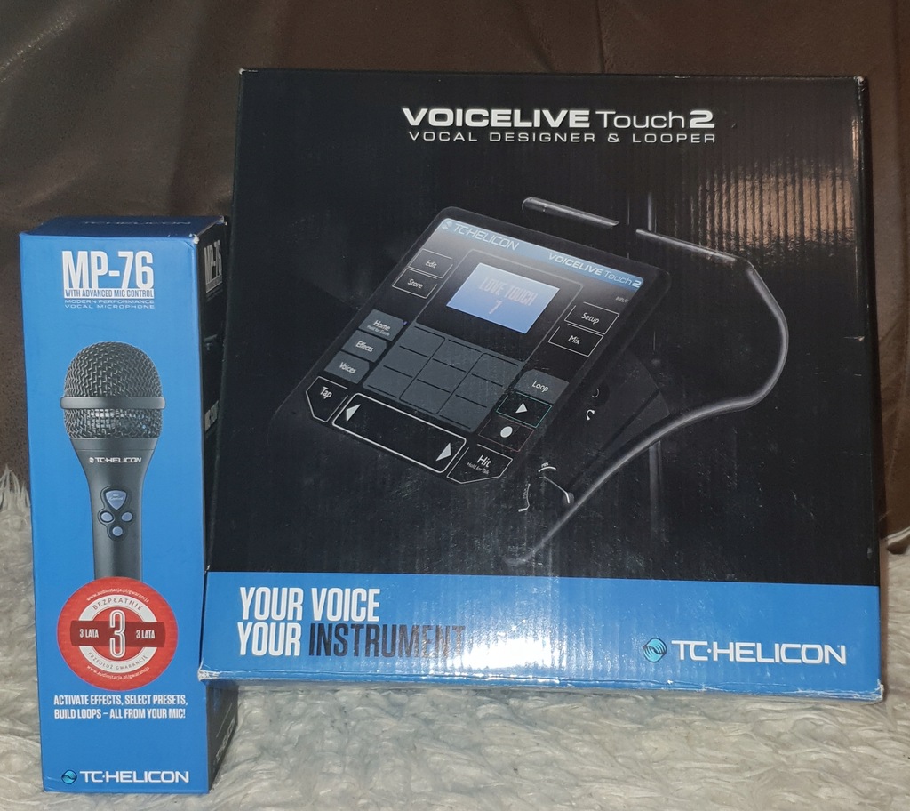 TC -HELICON VOICELIVE Touch 2 + mikrofon MP76