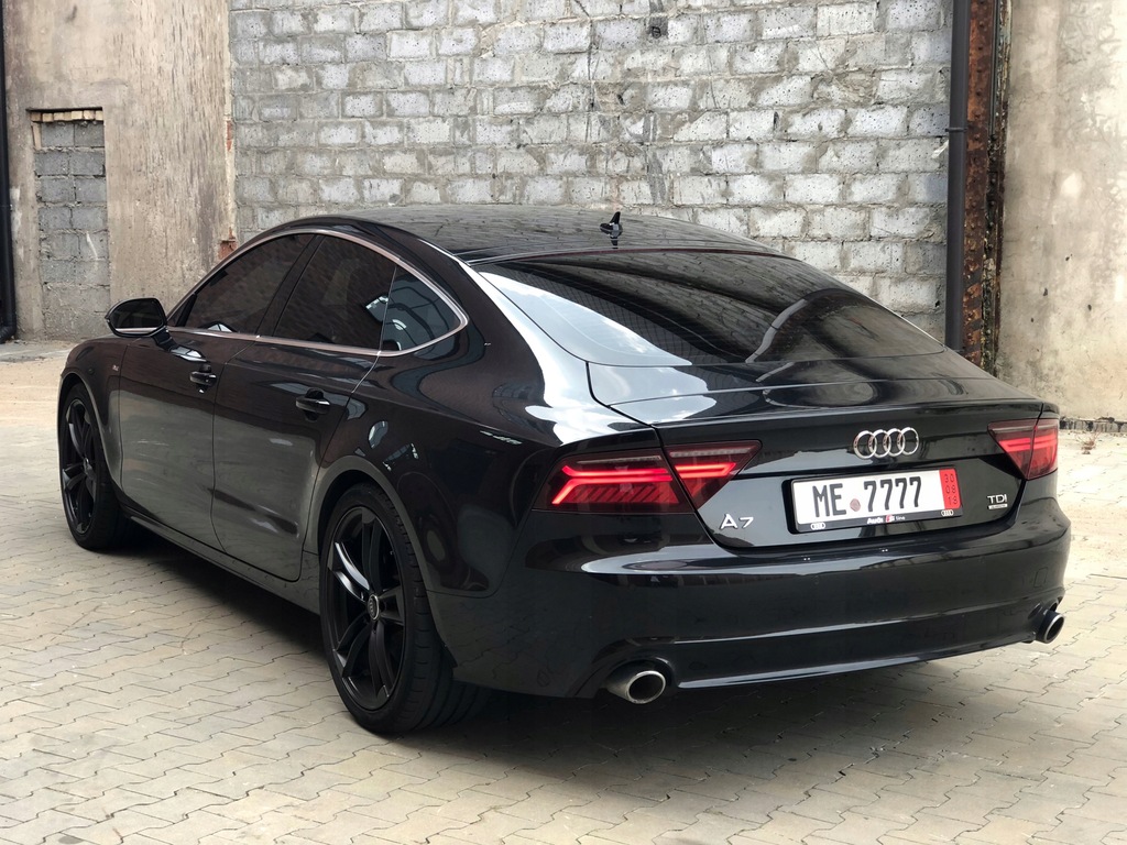 Audi A7 3.0TDI 245KM/ BLACK / 119.000KM / Super