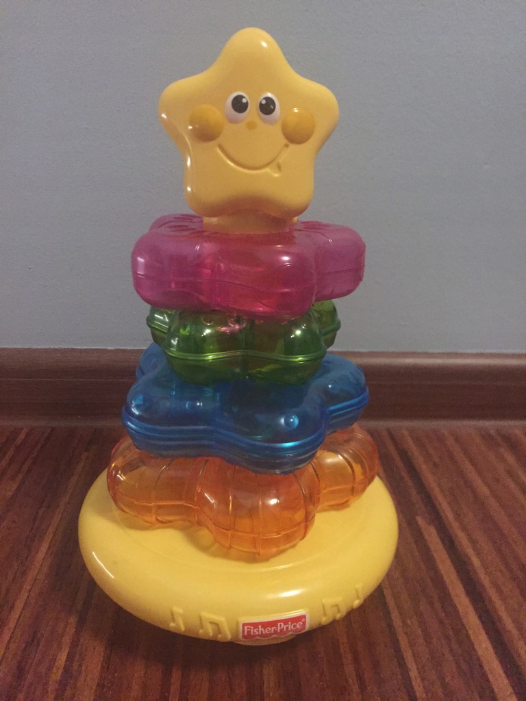 Muzyczna piramida gwiazdka Fisher Price