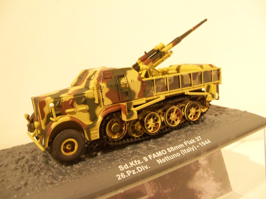 ALTAYA/ATLAS 1:72 Sd.Kfz.9 FAMO 88 mm Flak 37 1944