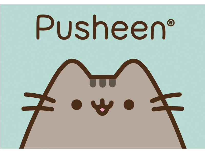PODKŁADKA LAMINOWANA A2 PUSHEEN KOT BAJKA
