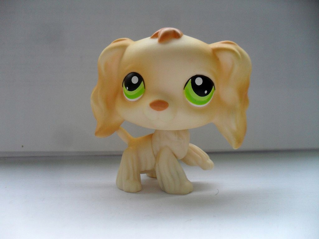 LITTLEST PET SHOP 347 ŻÓŁTY COCKER SPANIEL UNIKAT