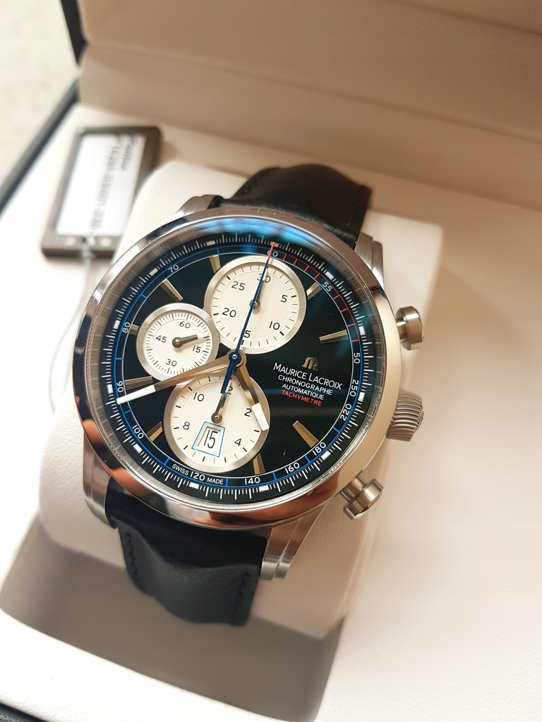 Maurice Lacroix pontos retro Chronograph Nowy 7455079959