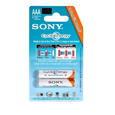 Baterie akumulatorki SONY Cycle Energy AAA 4300mAh