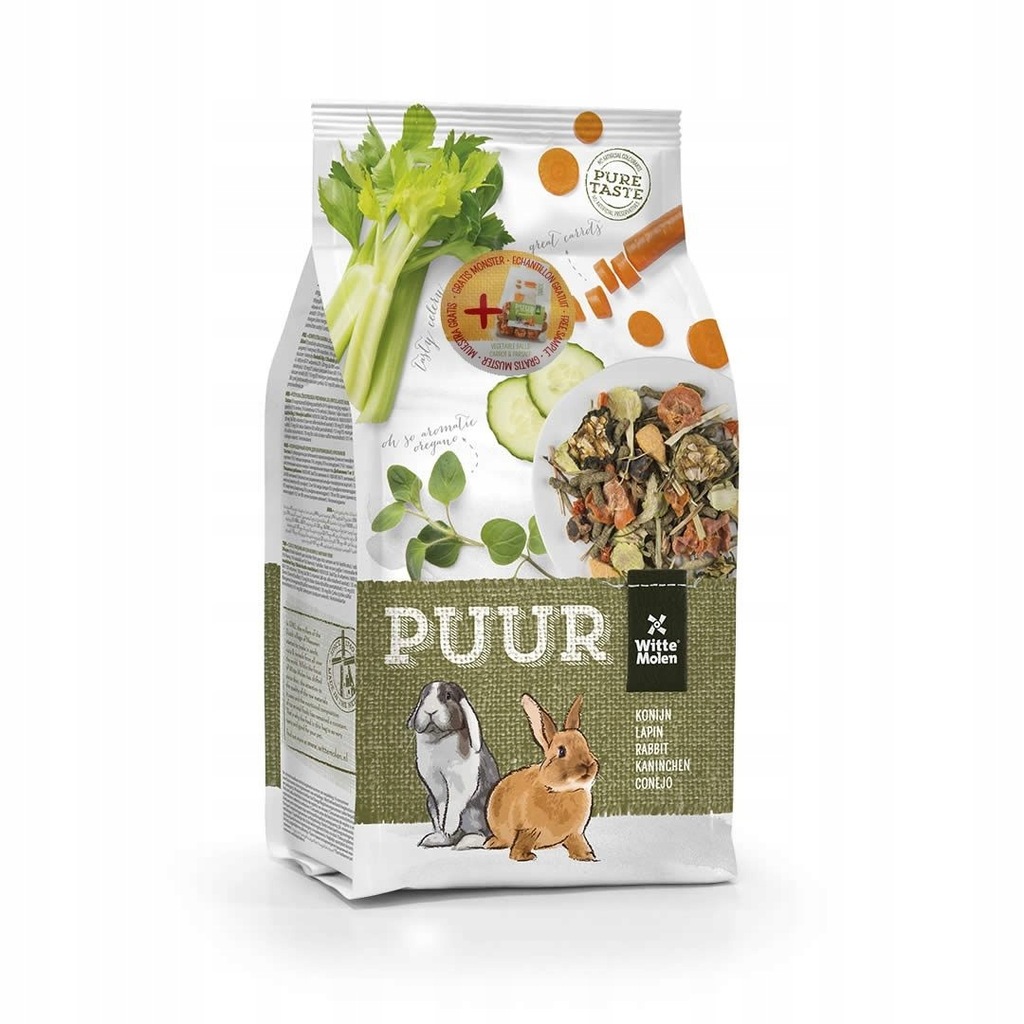 Witte Molen Puur pokarm dla królików 2 kg