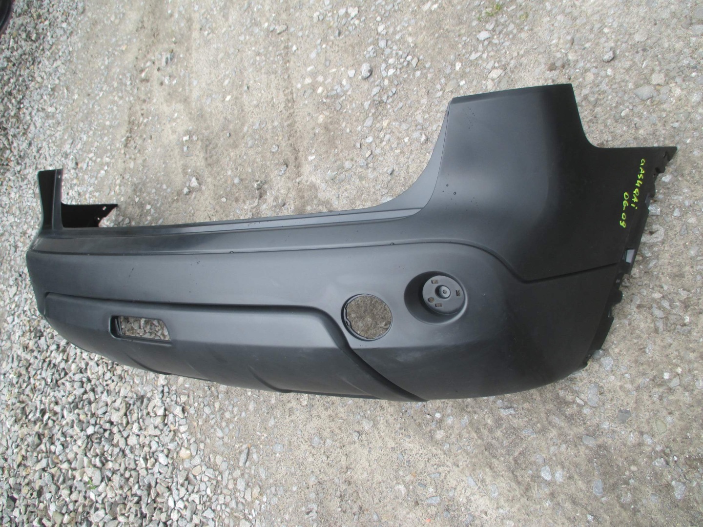 bumper rear NISSAN QASHQAI 06R->09R