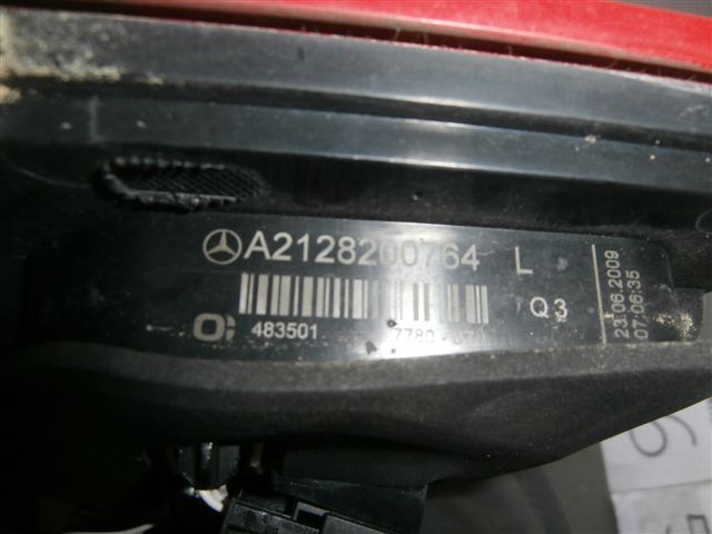 light rear part rear left MERCEDES E-KLASA W212 sedan