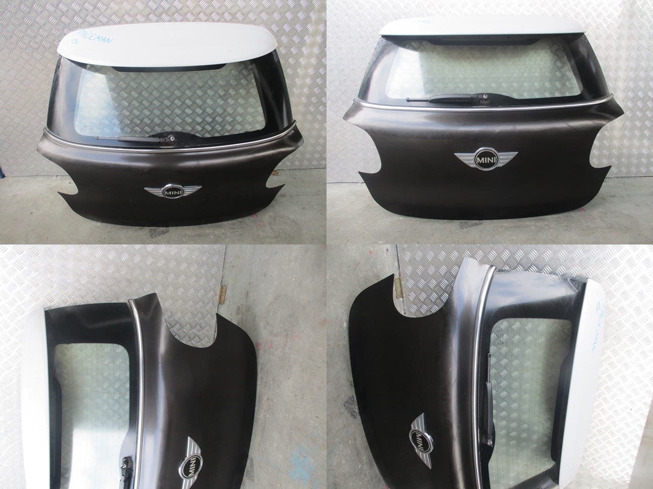 boot doors Mini PACEMAN 15R rear part