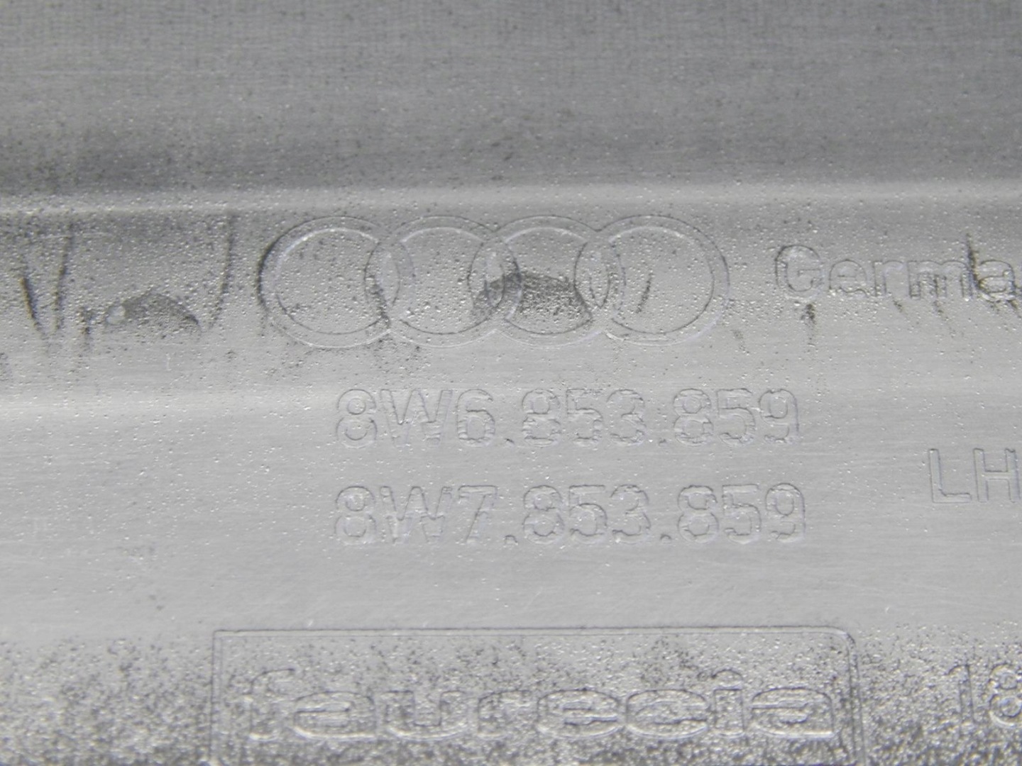 AUDI A5 F5 moulding threshold left LY9B 8W7853855