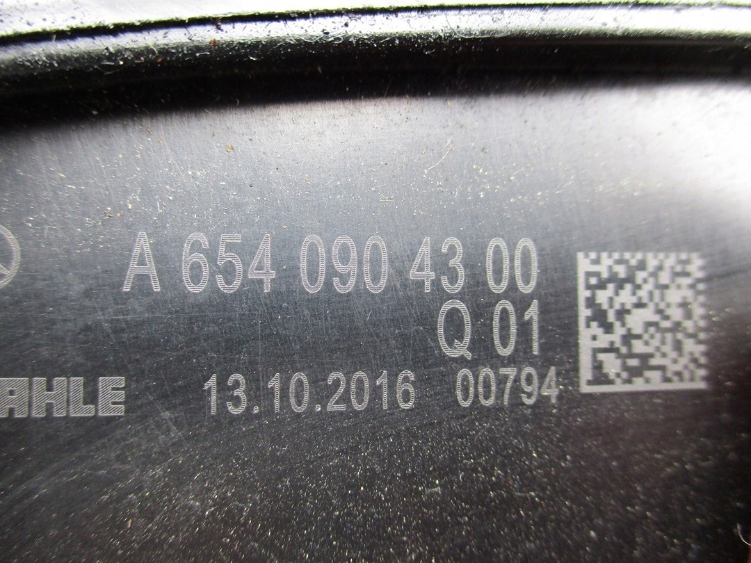 pipe hose MERCEDES 213 2,2CDI A6540904300