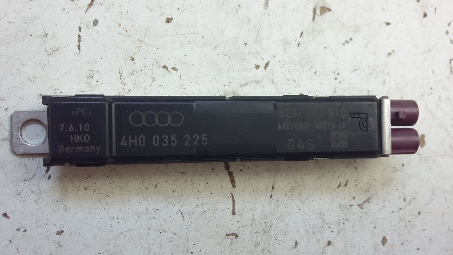 antenna amplifier AUDI A8 S8 D4 4H0035225 OE EU