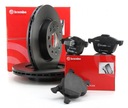 DISCS PADS BREMBO REAR FOR - BMW 3 E30 photo 1 - milautoparts-fr.ukrlive.com