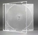 Pudełko na płytę CD/DVD slim 50szt przeźroczyste Rodzaj DVD box