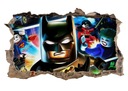 Наклейка на стену LEGO BATMAN! Большой выбор!! УДАРЯТЬ