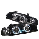 BMW E39 Ringi Lampy Reflektory NOWE BLACK 96 - 04