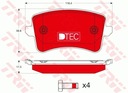 PADS TRW DTEC REAR AUDI A4 B8 photo 2 - milautoparts-fr.ukrlive.com