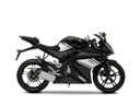 Наклейки Yamaha YZF R125 шпон 2009 ЧЕРНЫЕ