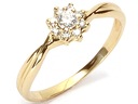 Golden 585 Обратный с Diamond 0,23CT