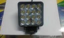 Lampa halogen roboczy 16x3WLED 3600Lumenów 12/24V