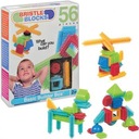 Блоки ёжик 56 шт. Блоки из щетины B.Toys 2+