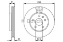 DISQUES SABOTS DE FREIN BOSCH AVANT OPEL INSIGNIA 296MM photo 2 - milautoparts-fr.ukrlive.com