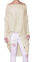 Mikos sveter tunika Malibu dlhý rukáv OVERSIZE Pohlavie Výrobok pre ženy