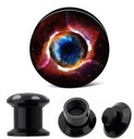 TUNELE PLUGI AKRYLOWY TUNEL PLUG GALAXY EYE 18 mm