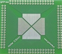 Печатная плата TQFP144, шаг контактов 0,5 мм PCB-088