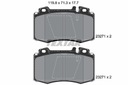 SABOTS DE FREIN TEXTAR AVANT - MERCEDES CL C215 300MM 345MM photo 2 - milautoparts-fr.ukrlive.com