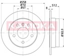 DISQUES SABOTS DE FREIN ARRIÈRE POUR MERCEDES A CLASSE photo 6 - milautoparts-fr.ukrlive.com