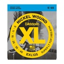 НАБОР струн для электрогитары D'Addario EXL125 9-46