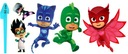 Детские наклейки из сказки PJMASKS PJMASKS