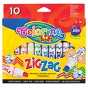 Маркеры ZIG ZAG 10 цветов Colorino