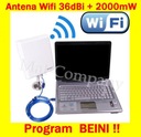 Wi-Fi wifi karta Aktívna anténa 10km na USB TIR FV EAN (GTIN) 5905143015391