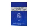 Analecta Cracoviensia 1997–1997, максимум 24 часа